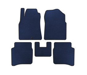Килимки EVA (SD, Синій) для Nissan Primera P12 2002-2007 рр