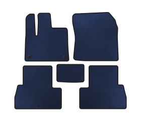 Килимки EVA (Довга база, Синій) для Peugeot Partner/Rifter 2019- рр