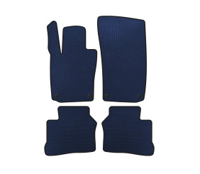 Килимки EVA (2009-2013, Купе, 4-х дверний, Синій) для Porsche Panamera рр