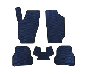 Килимки EVA (2010-2012, HB, 5-ти дверний, Синій) для Seat Ibiza рр
