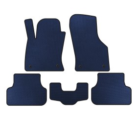 Килимки EVA (2013-2016, SW, Синій) для Seat Leon рр