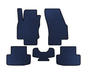 Килимки EVA (Синій) для Skoda Karoq 2018- рр