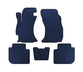 Килимки EVA (2013-2017, Синій) для Subaru Forester рр