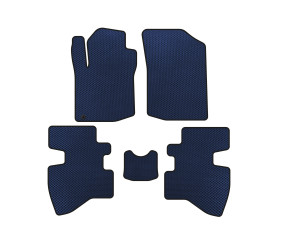 Килимки EVA (2007-2009, HB, 3-х дверний, Синій) для Toyota Aygo рр