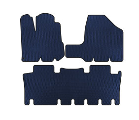 Килимки EVA (2 ряди, Синій) для Toyota Sienna 2003-2009 рр