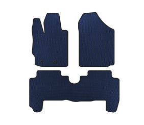 Килимки EVA (HB, 5-ти дверний, Синій) для Toyota Yaris 2006-2011 рр