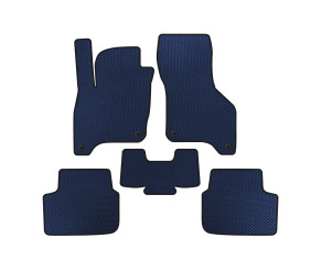 Килимки EVA (SD, Електро, Синій) для Volkswagen E-Bora 2019- рр