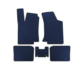 Килимки EVA (HB, 3-х дверний, Синій) для Volkswagen Golf 3 1991-2001 рр