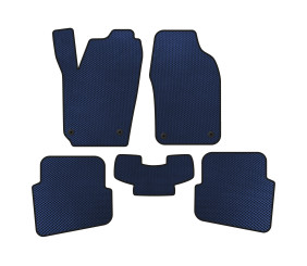 Килимки EVA (HB, 3/5-ти дверний, Синій) для Volkswagen Polo 2001-2009 рр