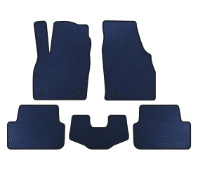 Килимки EVA (HB, Синій) для Volkswagen Polo 2017- рр