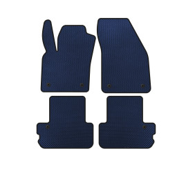 Килимки EVA (Кабріолет, Синій) для Volvo C70 2006-2010 рр