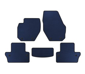 Килимки EVA (SW, Синій) для Volvo V60 2011-2018 рр