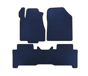 Килимки EVA (2 ряди, Синій) для Acura MDX 2007-2013 рр