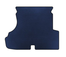 Килимок в багажник EVA (Купе, Синій) для Mercedes CLK W208 1997-2002 рр