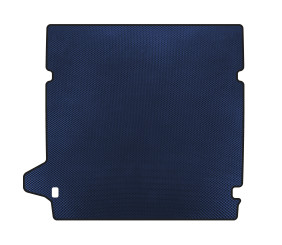 Килимок в багажник EVA (до 2 ряду, Синій) для Nissan Pathfinder R51 2005-2014 рр