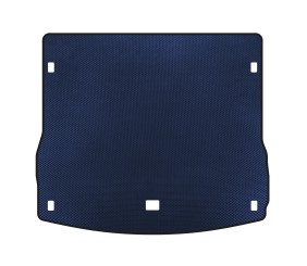 Килимок в багажник EVA (2014-2018, Синій) для Porsche Macan рр