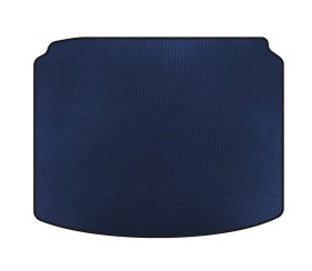 Килимок в багажник (HB, 5-ти дверний, Рестайлінг, Синій) для Citroen C-4 2004-2010 рр