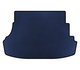 Килимок в багажник EVA (SD, Синій) для Hyundai Accent 2017-2023 рр