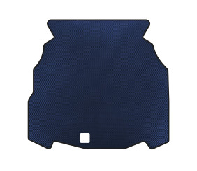 Килимок в багажник (SD, Синій) для Mercedes C-class W203 2000-2007 рр