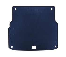 Килимок в багажник (2014-2017, SW, Синій) для Mercedes C-сlass W205 рр