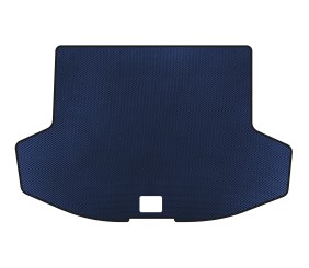 Килимок в багажник (HB, Синій) для Mitsubishi Lancer X 2008- рр