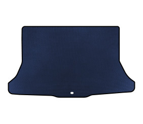 Килимок в багажник (HB, Синій) для Nissan Tiida 2004-2011 рр