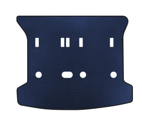 Килимок в багажник (SW, Синій) для Peugeot 307 2001-2008 рр