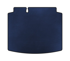 Килимок в багажник (HB, 5-ти дверний, Синій) для Seat Leon 2005-2012 рр