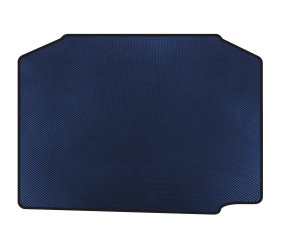 Килимок в багажник (HB, Синій) для Skoda Fabia 2007-2014 рр