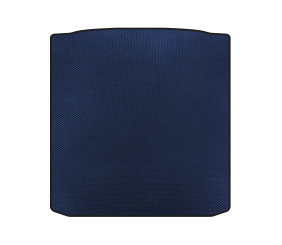 Килимок в багажник (одинарна фалшпідлога, SW, Синій) для Skoda Superb 2009-2015 рр