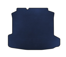 Килимок в багажник (SD, Синій) для Volkswagen Polo 2010-2017 рр