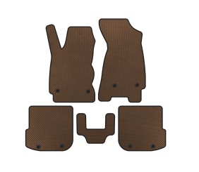 Килимки EVA (SD, Коричневий) для Ауди A4 B5 1994-2001 рр