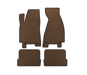 Килимки EVA (1991-1996, Купе, Коричневий) для Ауди 80/90 рр