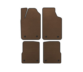 Килимки EVA (HB, Коричневий) для Ауди A2 1999-2005 рр