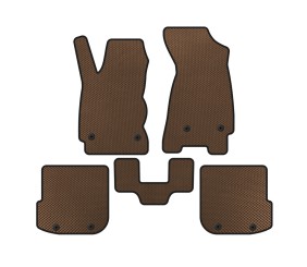 Килимки EVA (SW, Коричневий) для Ауди A4 B5 1994-2001 рр