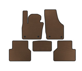 Килимки EVA (Коричневий) для Ауди Q3 2011-2019 рр