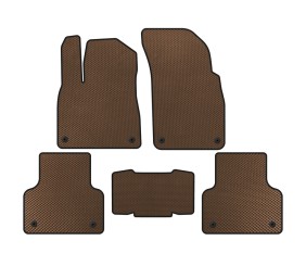 Килимки EVA (Коричневий) для Ауди Q8 2018- рр