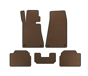 Килимки EVA (Коричневі) для BMW 5 серія E34 1988-1995 рр