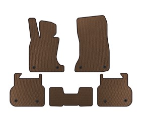 Килимки EVA (для F01, Коричневий) для BMW 7 серія F01/F02 2008-2015 рр