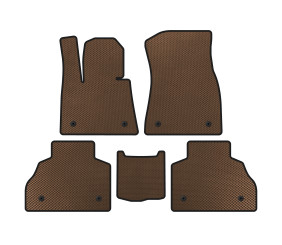 Килимки EVA (2 ряди, Коричневий) для BMW X7 G07 2019- рр