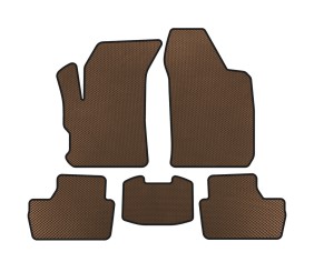 Килимки EVA (Коричневий) для Chery Beat 2009-2015 рр