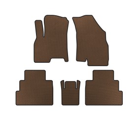 Килимки EVA (Коричневий) для Chery Tiggo 7 2020- рр