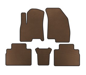 Килимки EVA (Коричневий) для Chery Tiggo 8 2017- рр