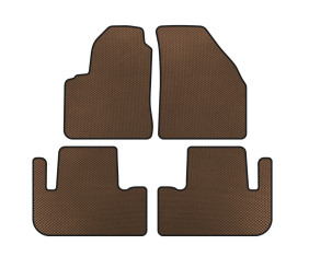 Килимки EVA (Коричневий) для Chevrolet Tacuma/Rezzo 2000-2008 рр