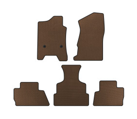Килимки EVA (2014-2020, Коричневий) для Chevrolet Tahoe рр