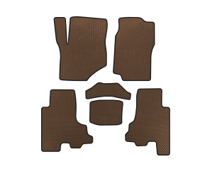 Килимки EVA (Коричневий) для Chevrolet Trailblazer 2002-2012 рр