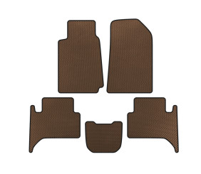 Килимки EVA (2 ряди, Коричневий) для Chevrolet Trailblazer 2012-2019 рр