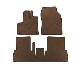 Килимки EVA (МКПП, Коричневий) для Citroen Berlingo/Multispace 2018- рр