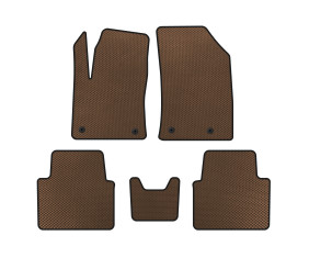 Килимки EVA (Коричневий) для Citroen C-3 Aircross 2017-2024 рр