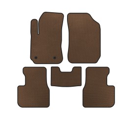 Килимки EVA (Коричневий) для Citroen Cactus 2014-2020 рр